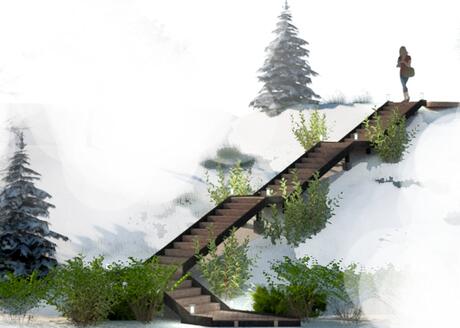МАФ: сходи на схилі Riviera Villas